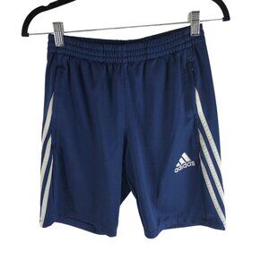 Adidas Navy Blue Climalite Athletic Shorts Mens Size S